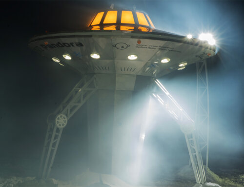 Летающая тарелка Pandora UFO 2022 сегодня приземлилась в Калуге